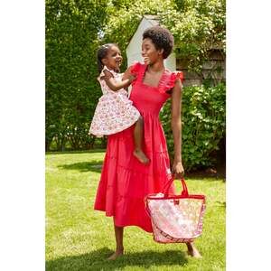 Hill House The Nap Dress in Red size M
